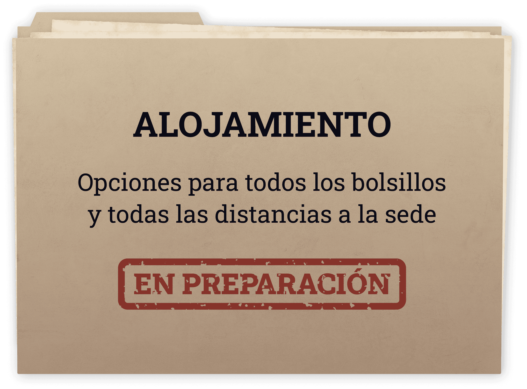 Carpeta Alojamiento en preparación: Opciones para todos los bolsillos y todas las distancias a la sede