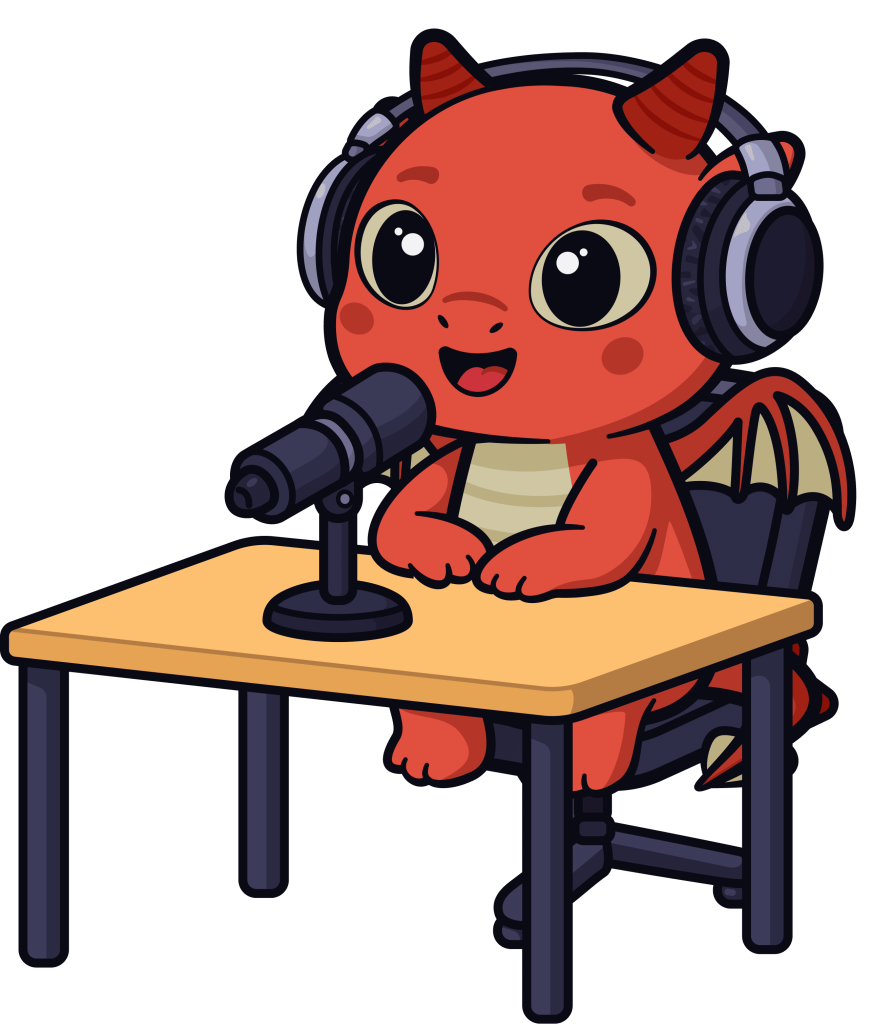 Dibujo Arbi podcaster